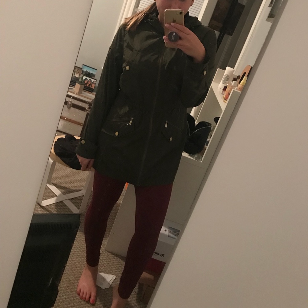 Michael Kors light windbreaker rain jacket